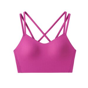 Áo Bra thể thao 5237WX Hồng cánh sen