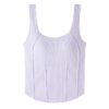 Áo Tank top thể thao 3097WX Tím pastel