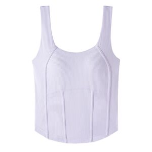 Áo Tank top thể thao 3097WX Tím pastel