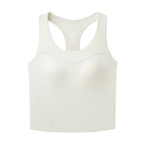 Áo Tank top thể thao 5133WX Trắng kem