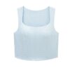 Áo Tank top thể thao 5138WX Xanh pastel