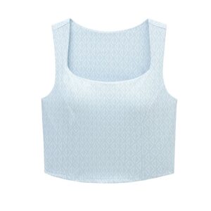 Áo Tank top thể thao 5138WX Xanh pastel