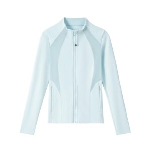 Áo khoác thể thao 5076WT Xanh pastel