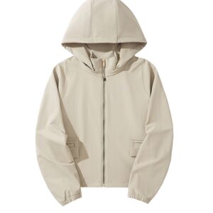 Áo khoác thể thao 9107YF Kem be