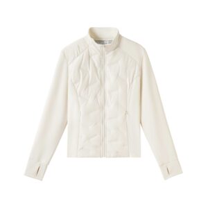 Áo lông vũ 009YRF Kem sữa