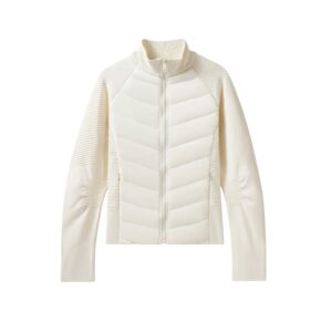 Áo lông vũ 111YRF Trắng kem