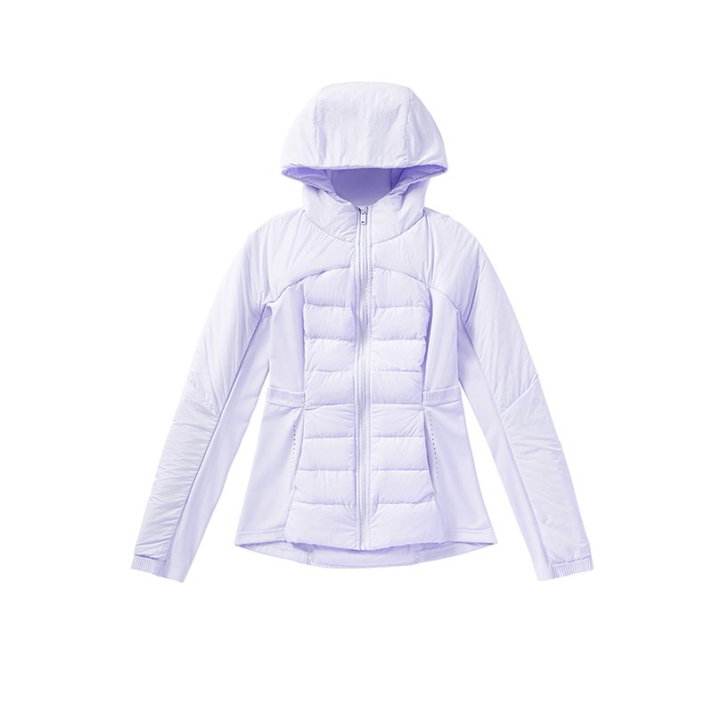 Áo lông vũ thể thao 5091YRF Tím Pastel