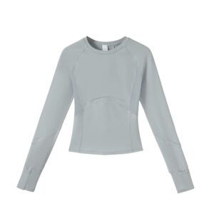 Áo thun dài tay 2988YF Xám ghi