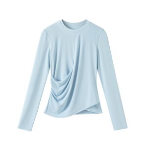 Áo thun dài tay 3029YF Xanh baby