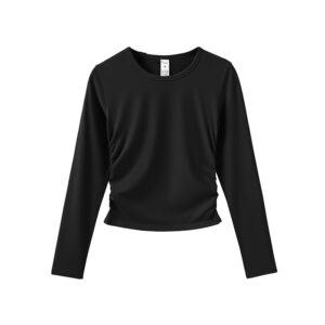 Áo thun dài tay 5015CX Đen