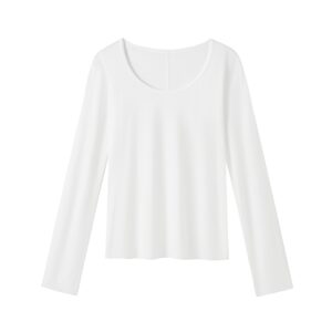 Áo thun dài tay 5223CX Trắng