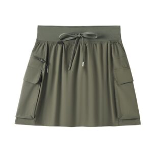 Chân váy Pickleball 5136QZ Xanh rêu