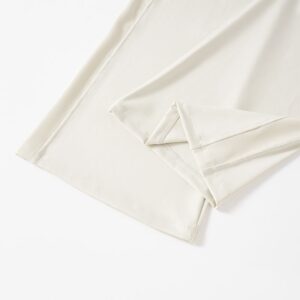 Quần thể thao ống rộng 5105KZ Kem