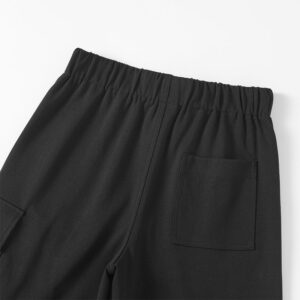 Quần thể thao ống rộng 9108KZ Đen